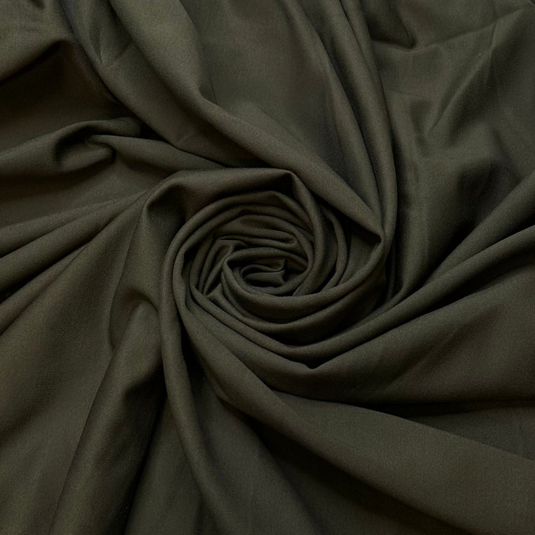 In It For The Sport Esthetics - Ponte Poly/Spandex Knit - Dark Green - Bundles - True Deadstock fabric Fabric by private - Sustainable Textile | FABCYCLE