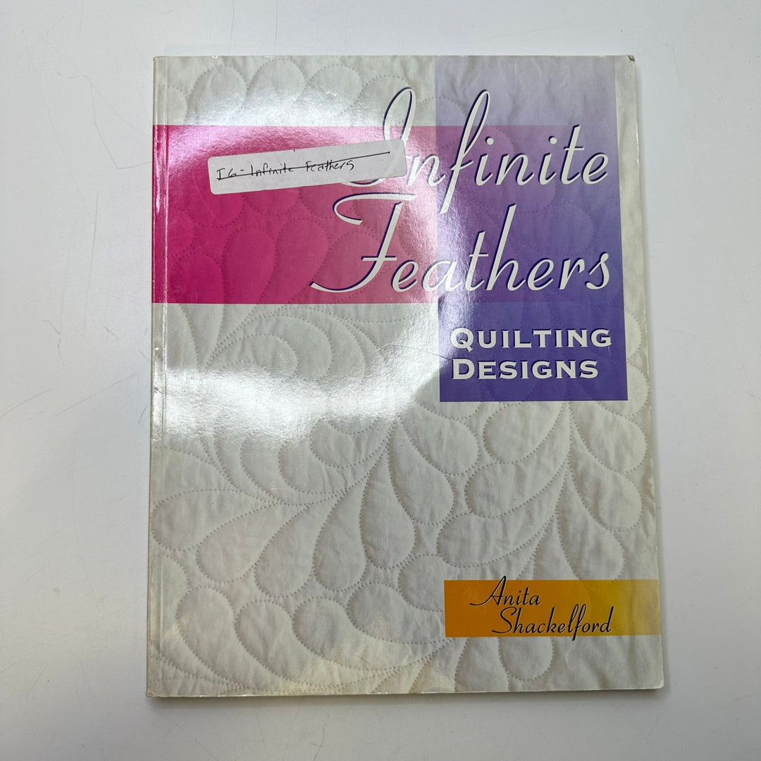 Infinite Feathers Quilting Design 2002 Books - White Multi - Individual - True Deadstock supplies Fabric by private - Sustainable Textile | FABCYCLE