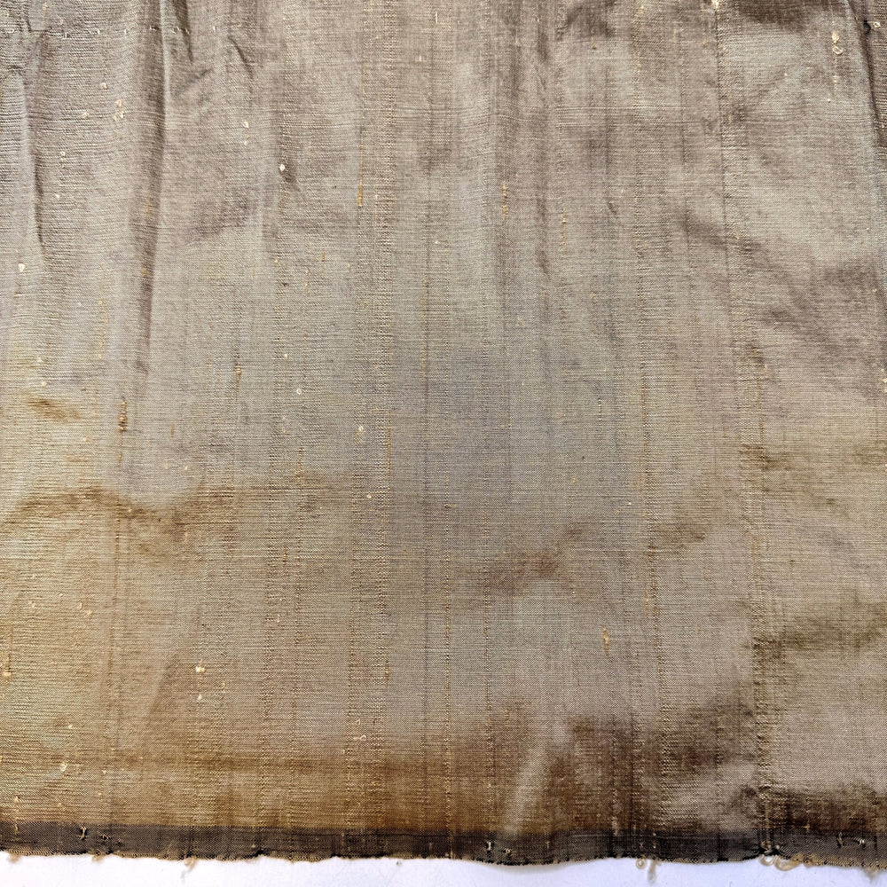 Inside The Pearl Shell - Raw Silk Silk Woven - Light Gold/Beige - 0.8M Bundle - True Deadstock fabric Fabric by private - Sustainable Textile | FABCYCLE