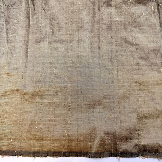 Inside The Pearl Shell - Raw Silk Silk Woven - Light Gold/Beige - 0.8M Bundle - True Deadstock fabric Fabric by private - Sustainable Textile | FABCYCLE