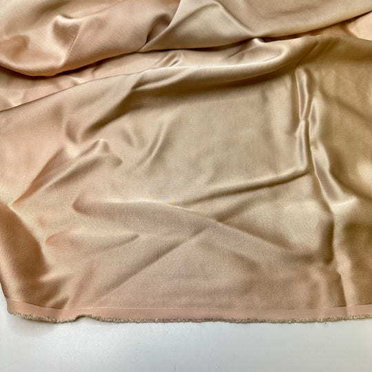 Instrumental Atmosphere - Vintage Sateen Cotton/Poly Woven - Light Ballet Pink - 3M Bundle - True Deadstock fabric Fabric by private - Sustainable Textile | FABCYCLE