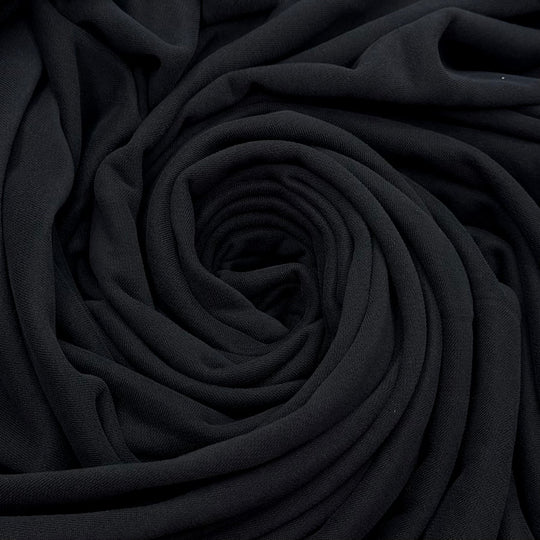 Interpretive Trails - French Terry Cotton Knit - Dark Navy - 3.95M Bundle - True Deadstock fabric Fabric by private - Sustainable Textile | FABCYCLE