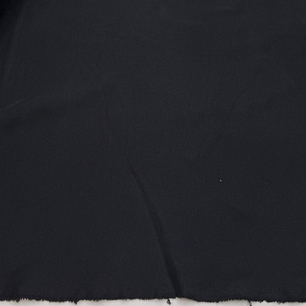 Interpretive Trails - French Terry Cotton Knit - Dark Navy - 3.95M Bundle - True Deadstock fabric Fabric by private - Sustainable Textile | FABCYCLE