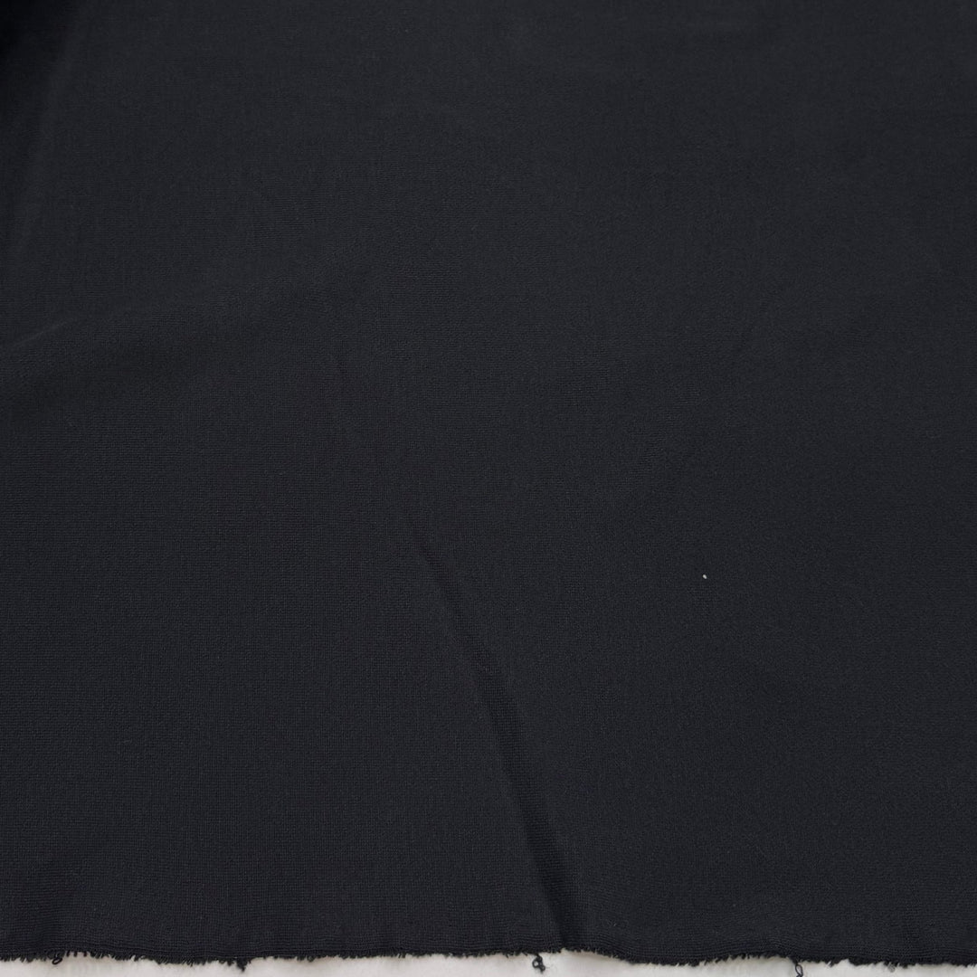 Interpretive Trails - French Terry Cotton Knit - Dark Navy - 3.95M Bundle - True Deadstock fabric Fabric by private - Sustainable Textile | FABCYCLE
