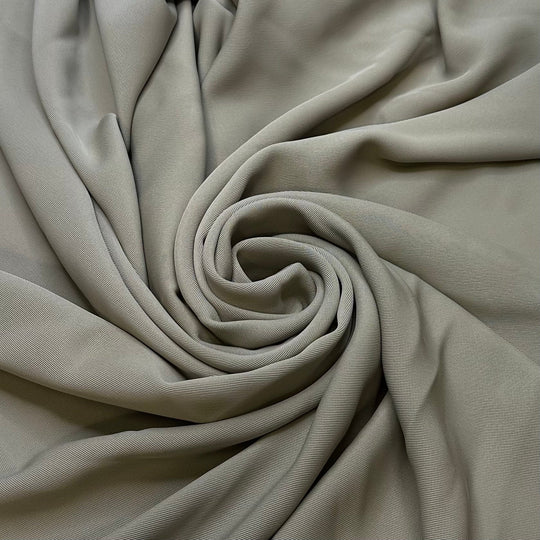 Into The Submarine - Polyester Blend Woven - Light Grey/Green - 2.9M Bundle - True Deadstock fabric Fabric by private - Sustainable Textile | FABCYCLE