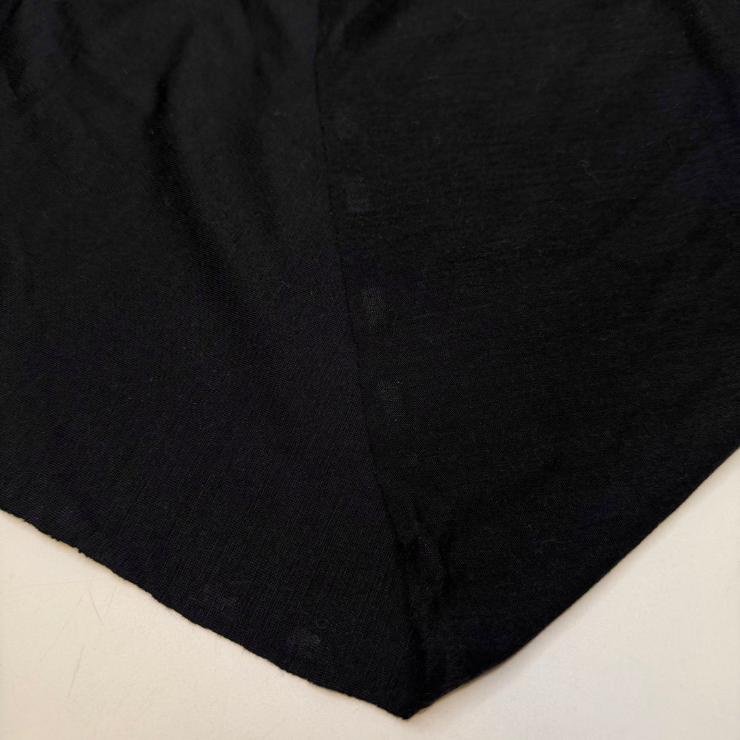 Into The Unknown - Jersey Wool Blend Knit - Black - 1M Bundle - True Deadstock fabric Fabric by private - Sustainable Textile | FABCYCLE