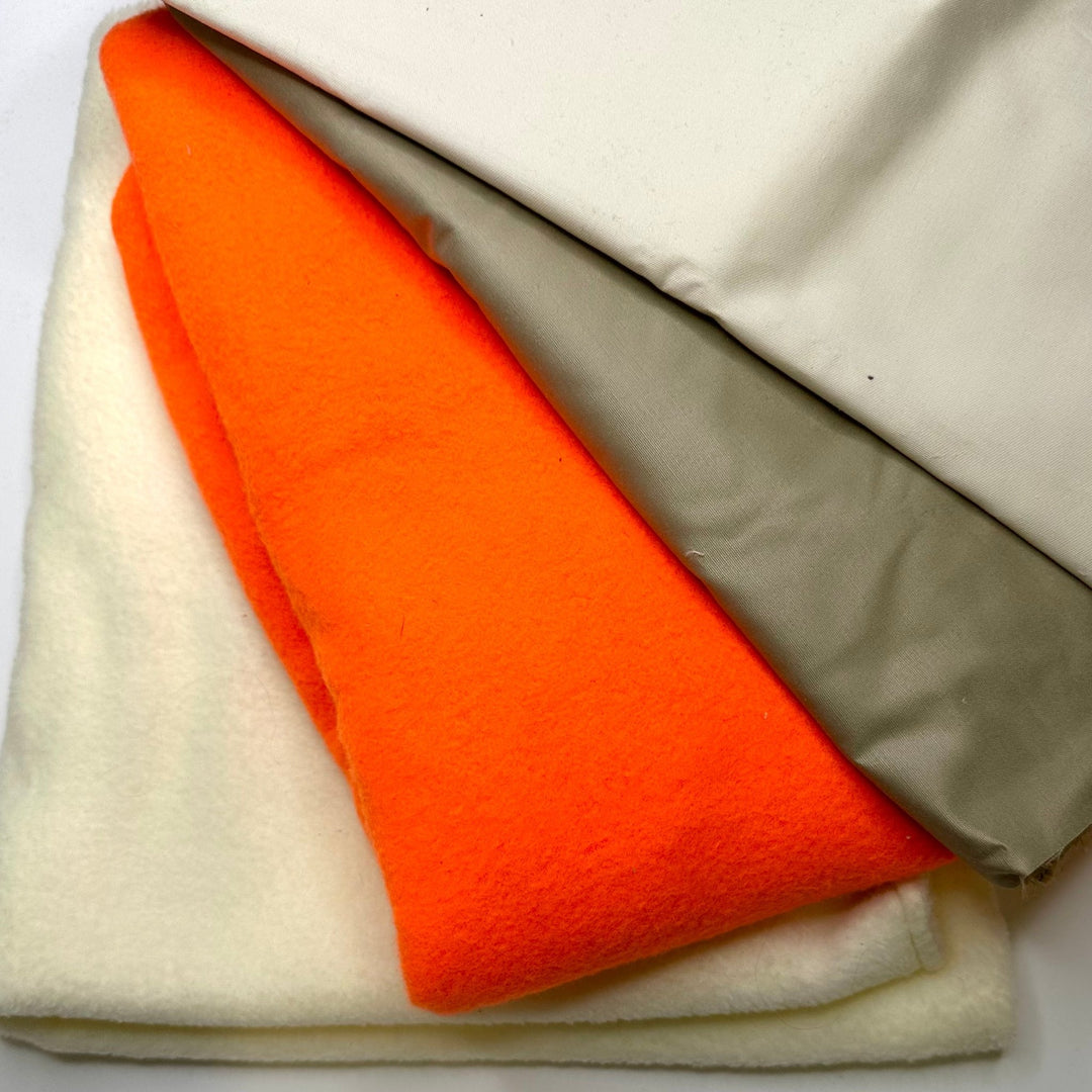 Invisible traffic come - Small Bundles - Fun 4 Pack - True Deadstock Fabric Fabric by FABCYCLE shop - Sustainable Textile | FABCYCLE