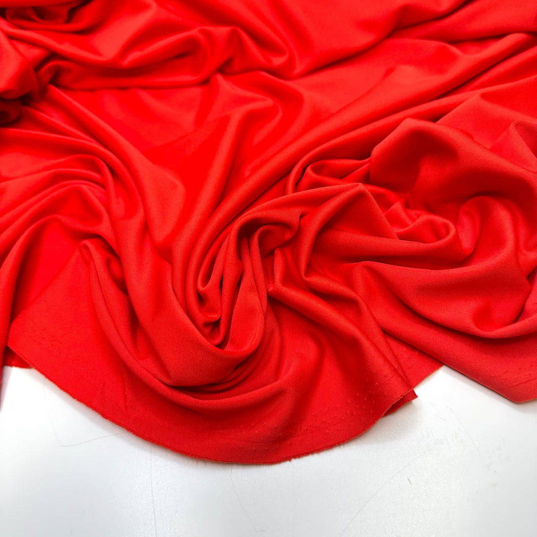 Ionic Meltdown - Jersey Poly Knit - Orange - 1M Bundle - True Deadstock fabric Fabric by private - Sustainable Textile | FABCYCLE