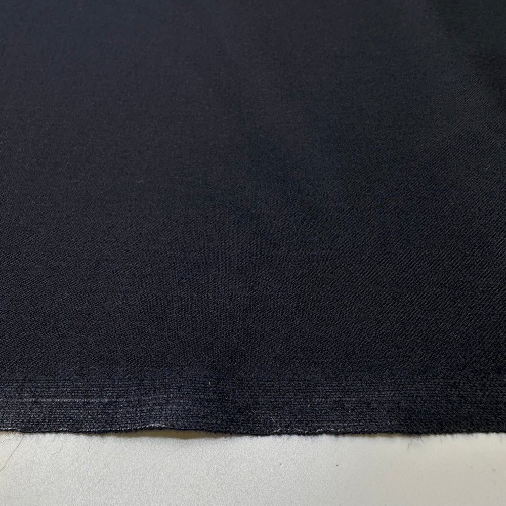 Ironing My Clothes - Wool Woven - Dark Navy - 1M Bundle - True Deadstock fabric Fabric by private - Sustainable Textile | FABCYCLE