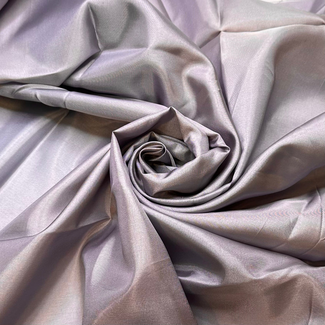 Is That A Grey Hair - Vintage Polyester Blend Woven - Light Grey - Bundles - True Deadstock fabric Fabric by private - Sustainable Textile | FABCYCLE