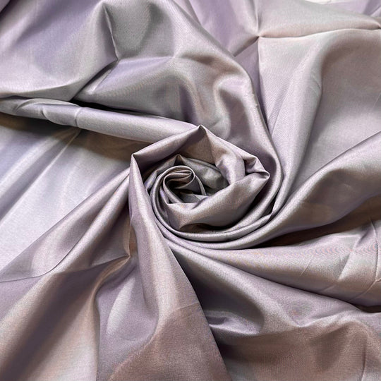 Is That A Grey Hair - Vintage Polyester Blend Woven - Light Grey - Bundles - True Deadstock fabric Fabric by private - Sustainable Textile | FABCYCLE