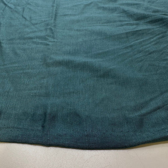 It Brings A Teal To My Eye - Jersey Cotton Blend Knit - Dark Teal - 2.45M Bundle - True Deadstock fabric Fabric by private - Sustainable Textile | FABCYCLE