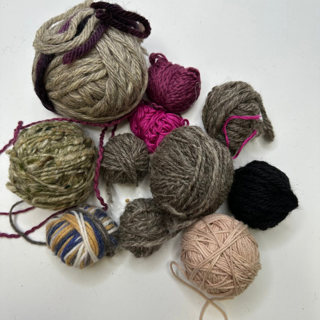It Is The End Pack Yarn - Grey Multi - 10 Pack - True Deadstock supplies Fabric by private - Sustainable Textile | FABCYCLE