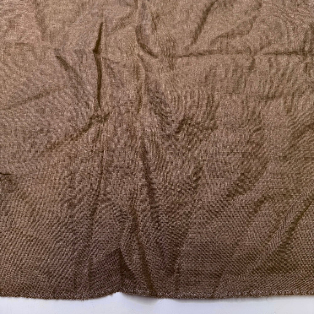 It's Still 2024 Right - Linen Woven - Beige - 0.85M Bundle - True Deadstock fabric Fabric by private - Sustainable Textile | FABCYCLE