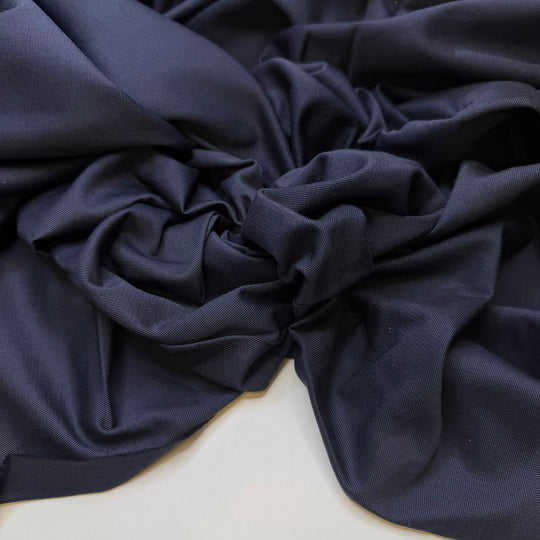 Jeans And Jorts And Jeggings, Oh My - Twill Weave Cotton Woven - Navy - 2M Bundle - True Deadstock fabric Fabric by private - Sustainable Textile | FABCYCLE