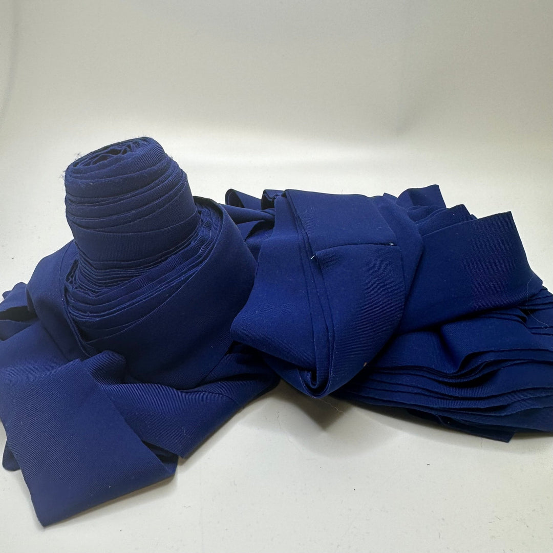 Jersey Stretch Yarn - Navy - Individual - True Deadstock supplies Fabric by private - Sustainable Textile | FABCYCLE