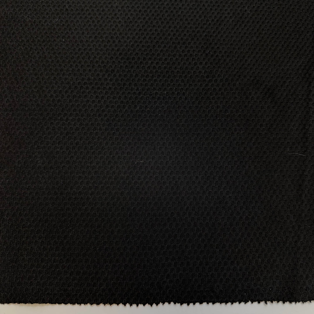 Jitterbug - Polyester Blend Knit - Black - 2.5M Bundle - True Deadstock fabric Fabric by private - Sustainable Textile | FABCYCLE