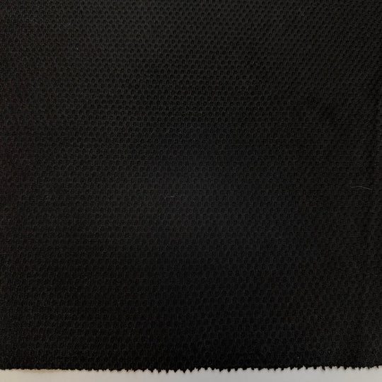 Jitterbug - Polyester Blend Knit - Black - 2.5M Bundle - True Deadstock fabric Fabric by private - Sustainable Textile | FABCYCLE