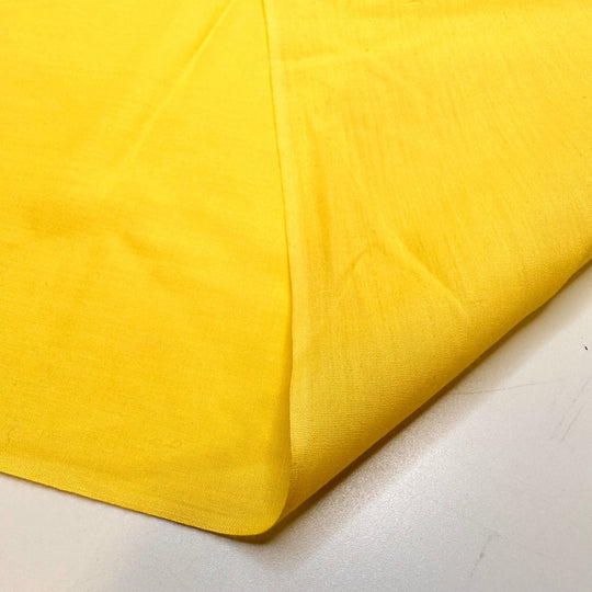 Joy - Cotton Woven - Yellow - 3.6M Bundle - True Deadstock fabric Fabric by private - Sustainable Textile | FABCYCLE