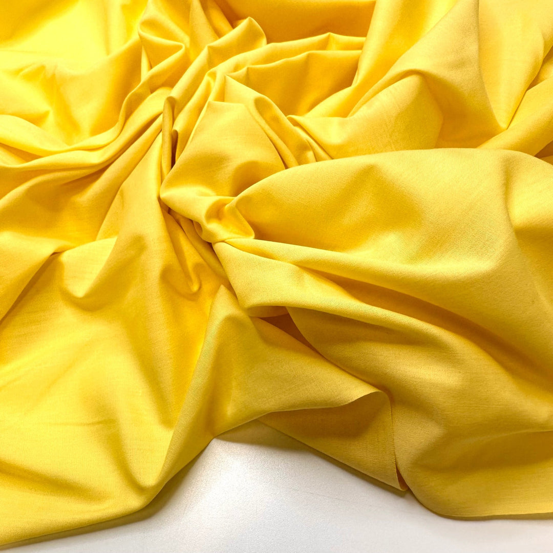 Joy - Cotton Woven - Yellow - 3.6M Bundle - True Deadstock fabric Fabric by private - Sustainable Textile | FABCYCLE
