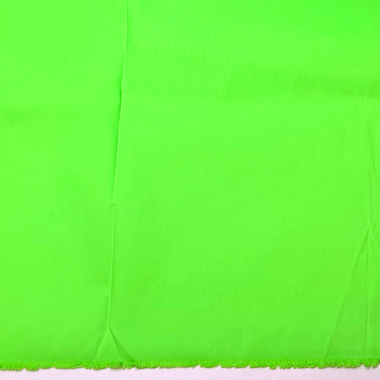 Jumpscare - Nylon Blend Woven - Neon Green - 0.65M Bundle - True Deadstock fabric Fabric by private - Sustainable Textile | FABCYCLE