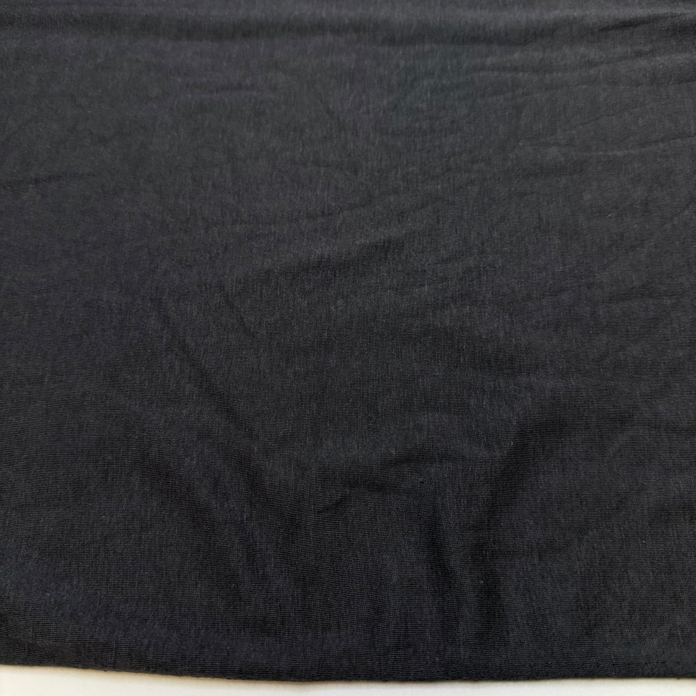 Just Dance - Jersey Bamboo Blend Knit - Dark Grey - 1.4M Bundle - True Deadstock fabric Fabric by private - Sustainable Textile | FABCYCLE