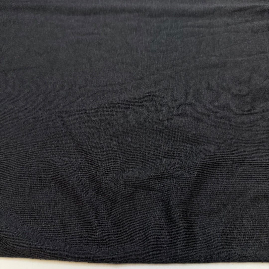 Just Dance - Jersey Bamboo Blend Knit - Dark Grey - 1.4M Bundle - True Deadstock fabric Fabric by private - Sustainable Textile | FABCYCLE