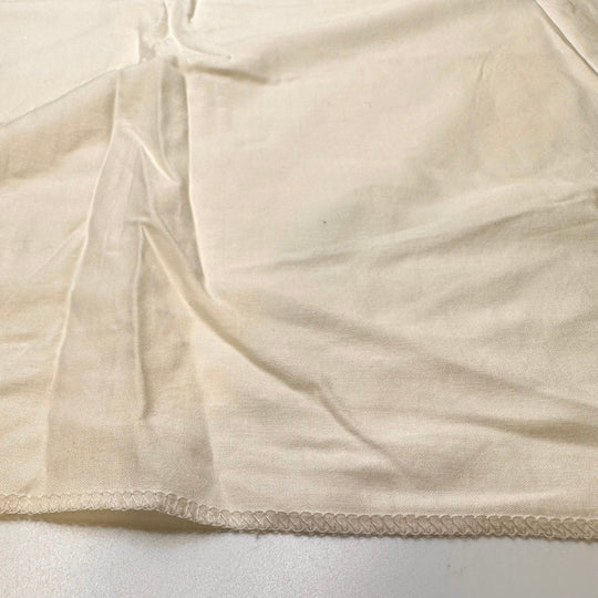 Just Five More Minutes - Cotton Woven - Cream - 1M Bundle - True Deadstock fabric Fabric by private - Sustainable Textile | FABCYCLE