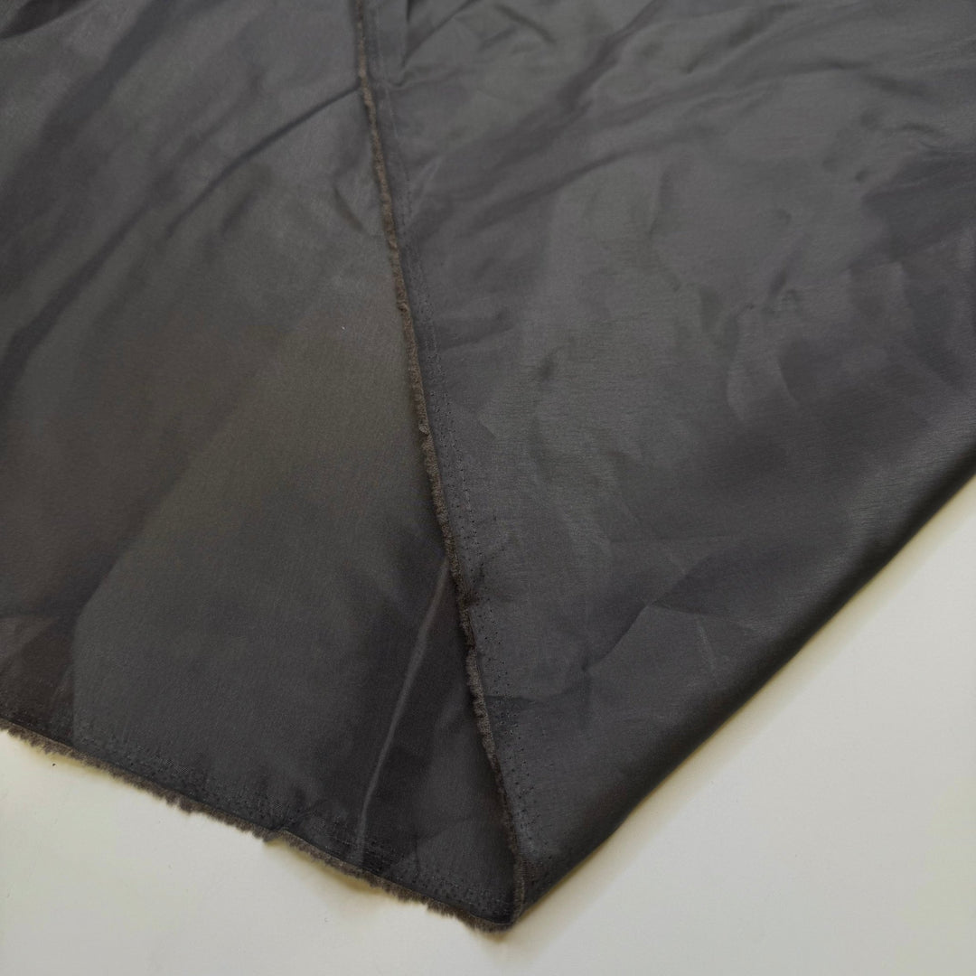 Just One More Piece - Polyester Blend Woven - Dark Grey - 1.3M Bundle - True Deadstock fabric Fabric by private - Sustainable Textile | FABCYCLE
