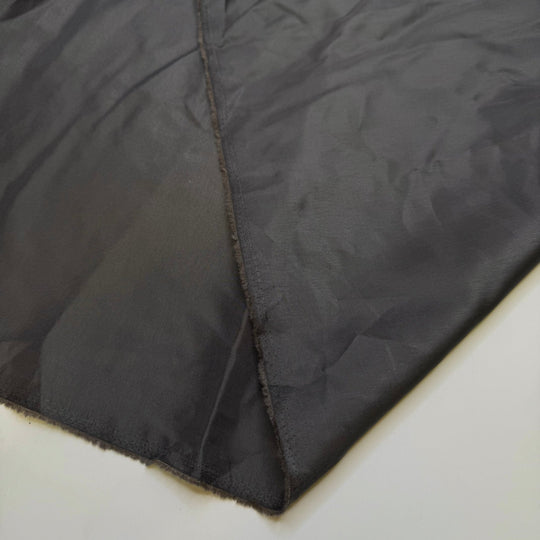 Just One More Piece - Polyester Blend Woven - Dark Grey - 1.3M Bundle - True Deadstock fabric Fabric by private - Sustainable Textile | FABCYCLE