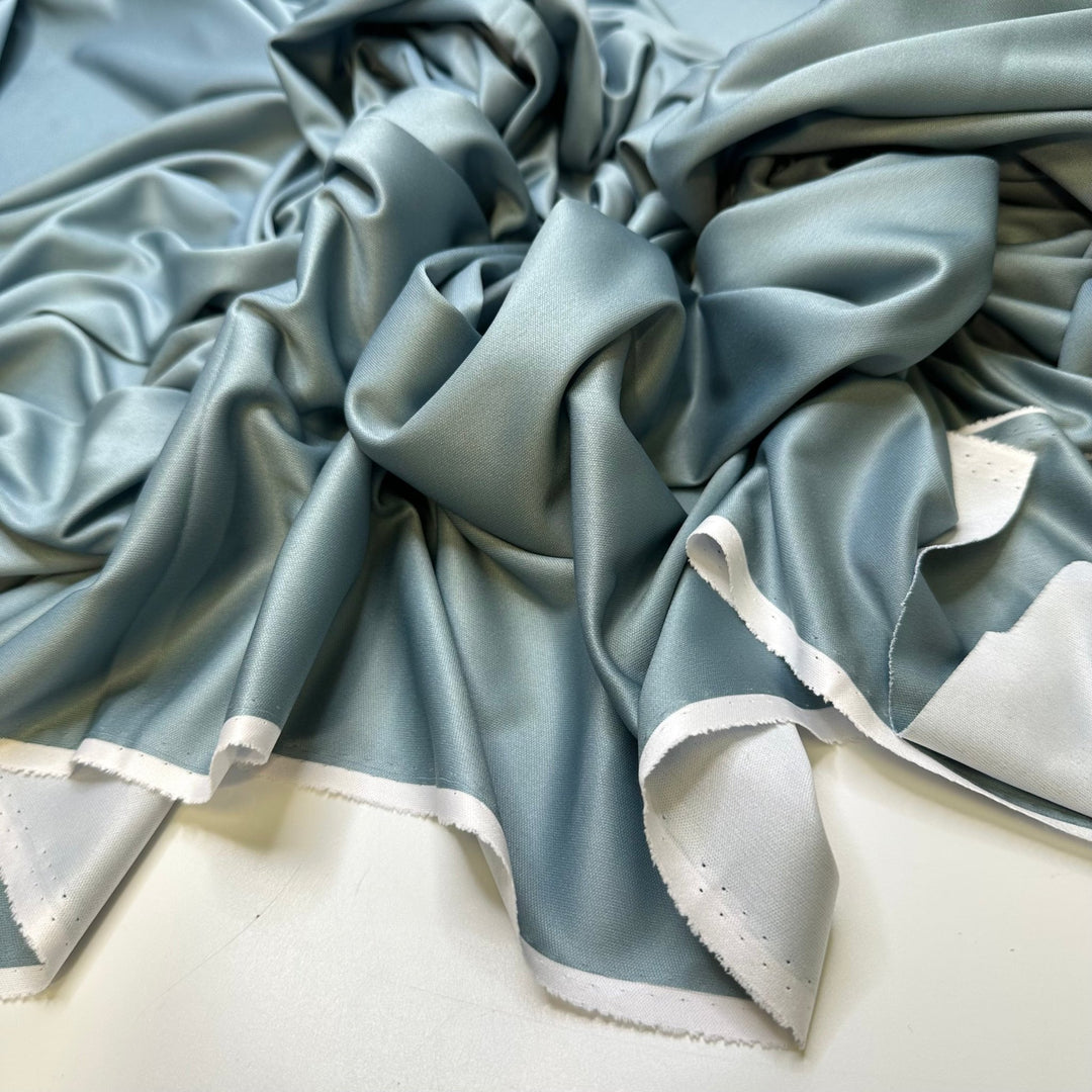 Kayaking - Chitosante Poly Knit - Light Blue - 3.7M Bundle - True Deadstock fabric Fabric by private - Sustainable Textile | FABCYCLE