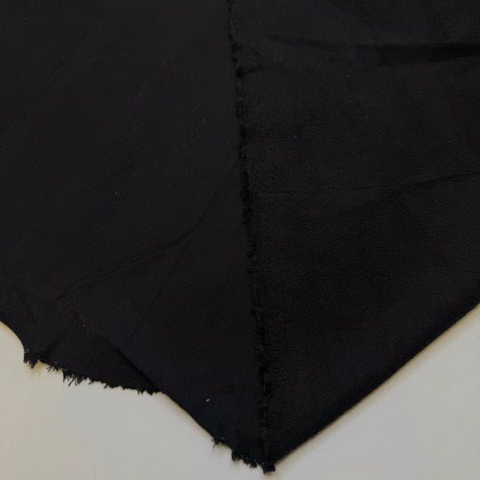 Keep It Local - French Terry Bamboo Blend Knit - Black - 0.9M Bundle - True Deadstock fabric Fabric by private - Sustainable Textile | FABCYCLE