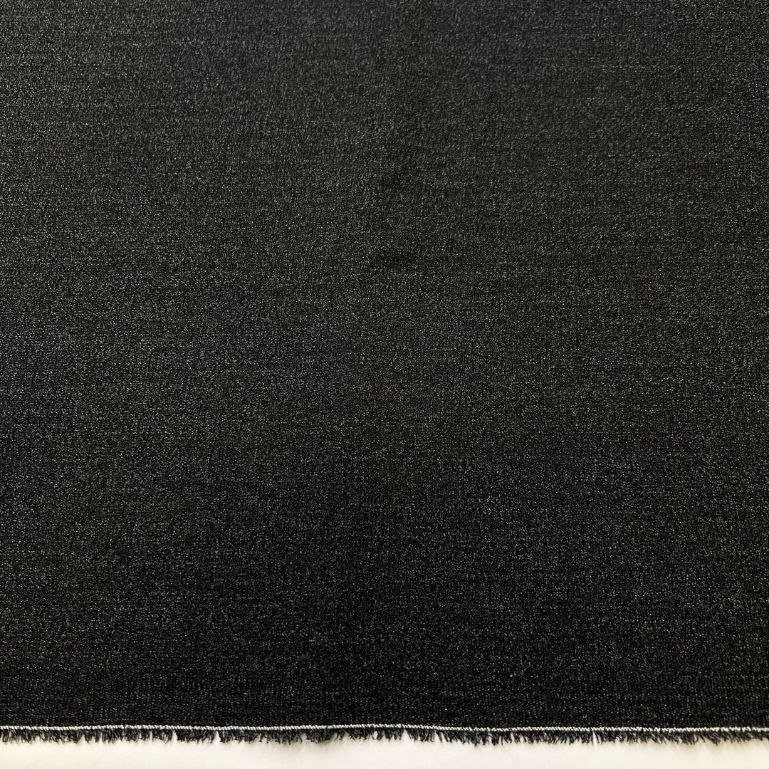 Kevin Malone Grey Suit - Tight Crepe Synthetic Blend Woven - Dark Grey - 2.5M Bundle - True Deadstock fabric Fabric by private - Sustainable Textile | FABCYCLE