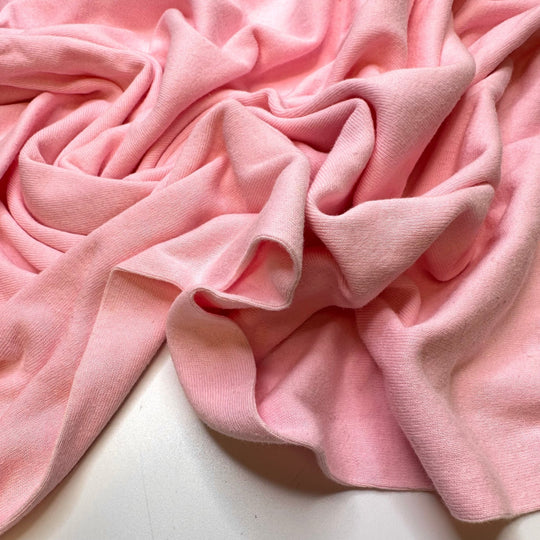 Kids Collection - Tubular Rib Knit Cotton Blend Knit - Light Pink - 2.4M Bundle - True Deadstock fabric Fabric by private - Sustainable Textile | FABCYCLE