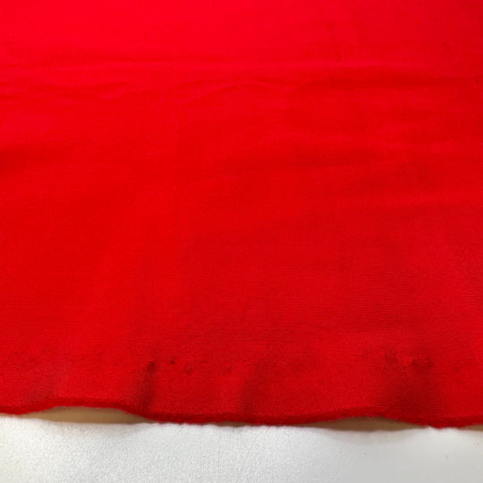 Killing Me Softly - Polartec Fleece Polyester Blend Knit - Red - 1.8M Bundle - True Deadstock fabric Fabric by private - Sustainable Textile | FABCYCLE