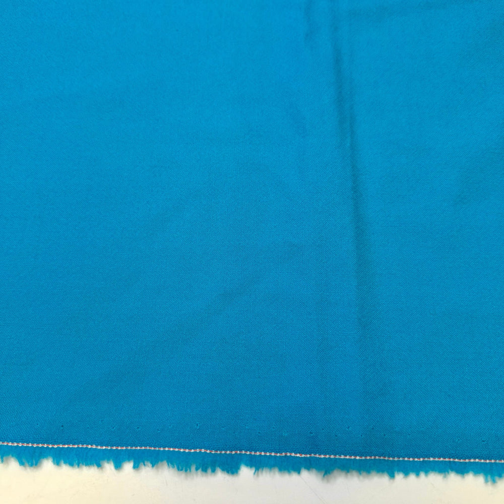 Kind And Generous Spirit - Wool Woven - Blue/Turquoise - 1.3M Bundle - True Deadstock fabric Fabric by private - Sustainable Textile | FABCYCLE