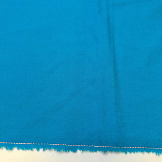 Kind And Generous Spirit - Wool Woven - Blue/Turquoise - 1.3M Bundle - True Deadstock fabric Fabric by private - Sustainable Textile | FABCYCLE