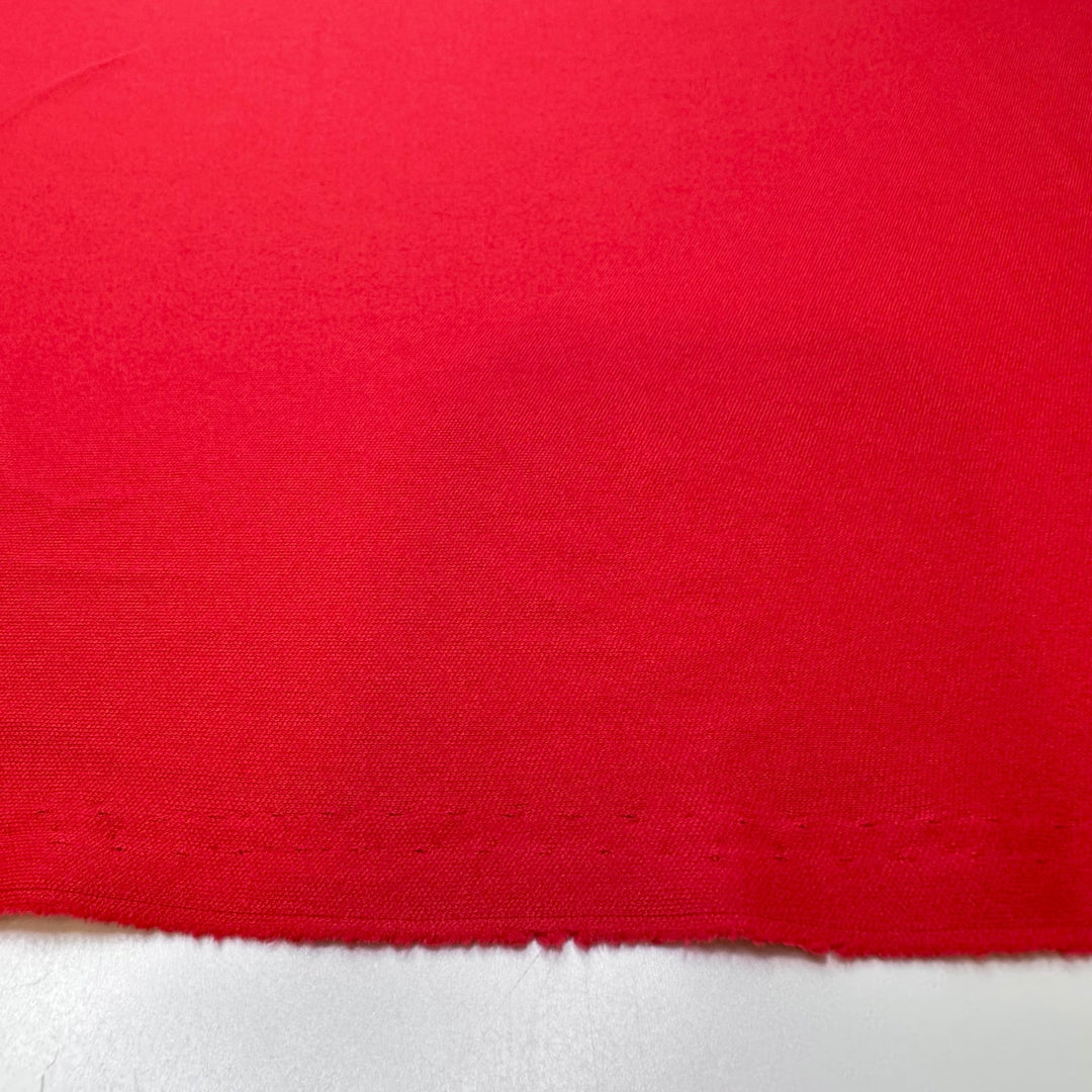 Kiss From A Rose - Polyester Blend Knit - Red - 2.1M Bundle - True Deadstock fabric Fabric by private - Sustainable Textile | FABCYCLE