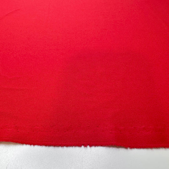 Kiss From A Rose - Polyester Blend Knit - Red - 2.1M Bundle - True Deadstock fabric Fabric by private - Sustainable Textile | FABCYCLE