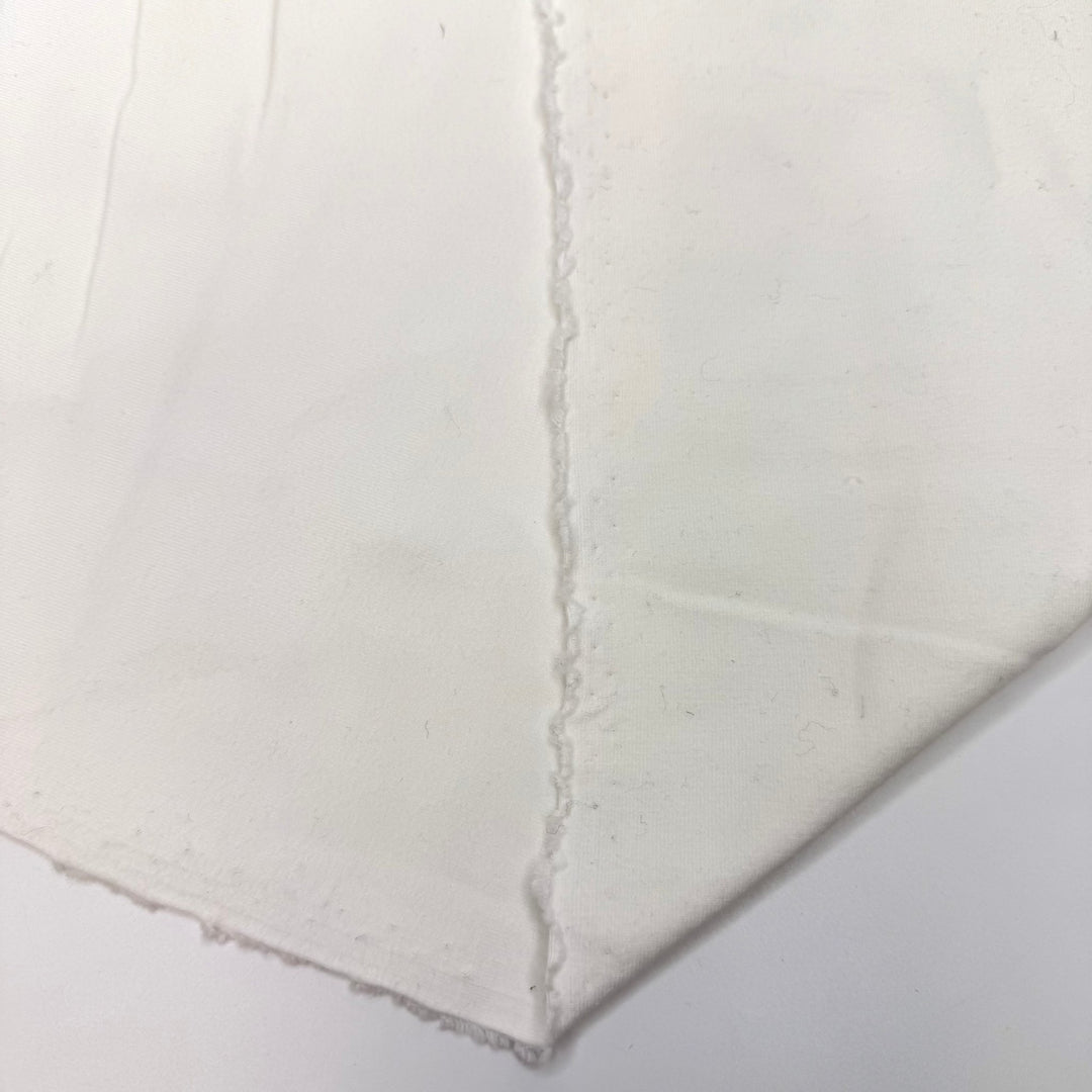 Knit Math Works - Jersey Cotton Blend Knit - Light Cream - 1.35M Bundle - True Deadstock fabric Fabric by private - Sustainable Textile | FABCYCLE