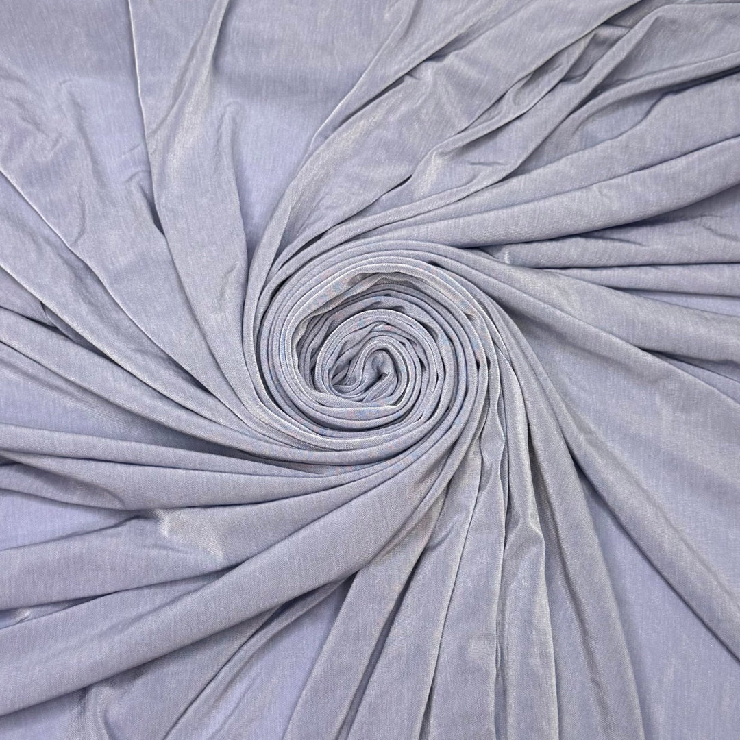Knit Picky - Jersey Polyester Blend Knit - Light Blue - 2M Bundle - True Deadstock fabric Fabric by private - Sustainable Textile | FABCYCLE