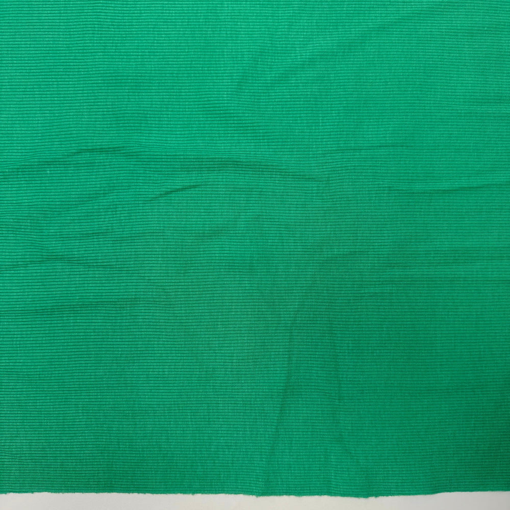 Knit Shopping Spree - Rib Knit Cotton Blend Knit - Light Green - 3.2M Bundle - True Deadstock fabric Fabric by private - Sustainable Textile | FABCYCLE