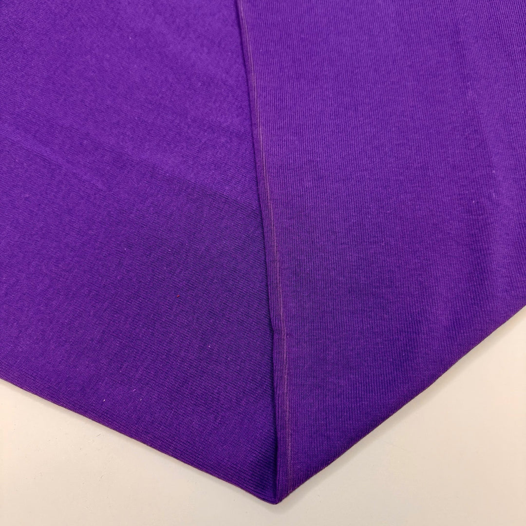 Knits The Musical - Rib Knit Cotton Blend Knit - Purple - 2.1M Bundle - True Deadstock fabric Fabric by private - Sustainable Textile | FABCYCLE