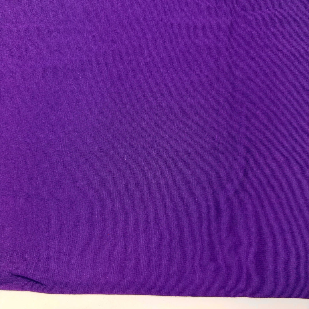 Knits The Musical - Rib Knit Cotton Blend Knit - Purple - 2.1M Bundle - True Deadstock fabric Fabric by private - Sustainable Textile | FABCYCLE