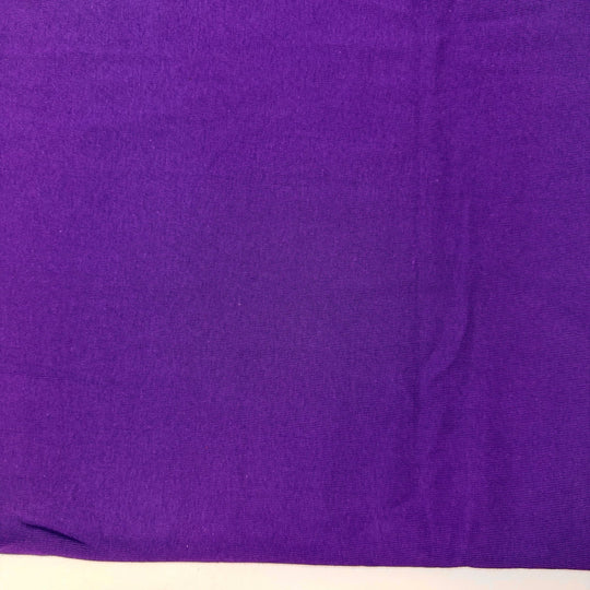 Knits The Musical - Rib Knit Cotton Blend Knit - Purple - 2.1M Bundle - True Deadstock fabric Fabric by private - Sustainable Textile | FABCYCLE