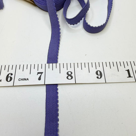 ⅜" Knitted Elastic - Light Purple - Bundle - True Deadstock supplies Fabric by private - Sustainable Textile | FABCYCLE