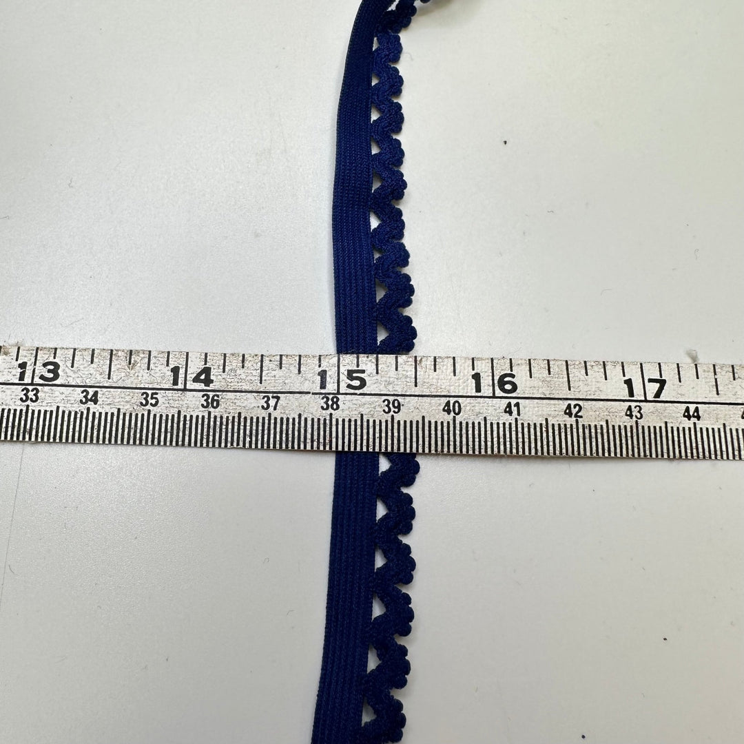 ½" Knitted Elastic - Navy - Bundles - True Deadstock supplies Fabric by private - Sustainable Textile | FABCYCLE