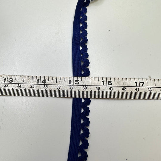 ½" Knitted Elastic - Navy - Bundles - True Deadstock supplies Fabric by private - Sustainable Textile | FABCYCLE