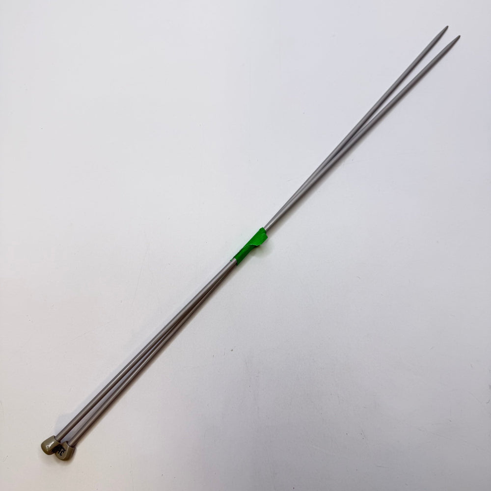 Knitting Needle Size 3 1/4 Tools - Grey - Individual - True Deadstock supplies Fabric by private - Sustainable Textile | FABCYCLE