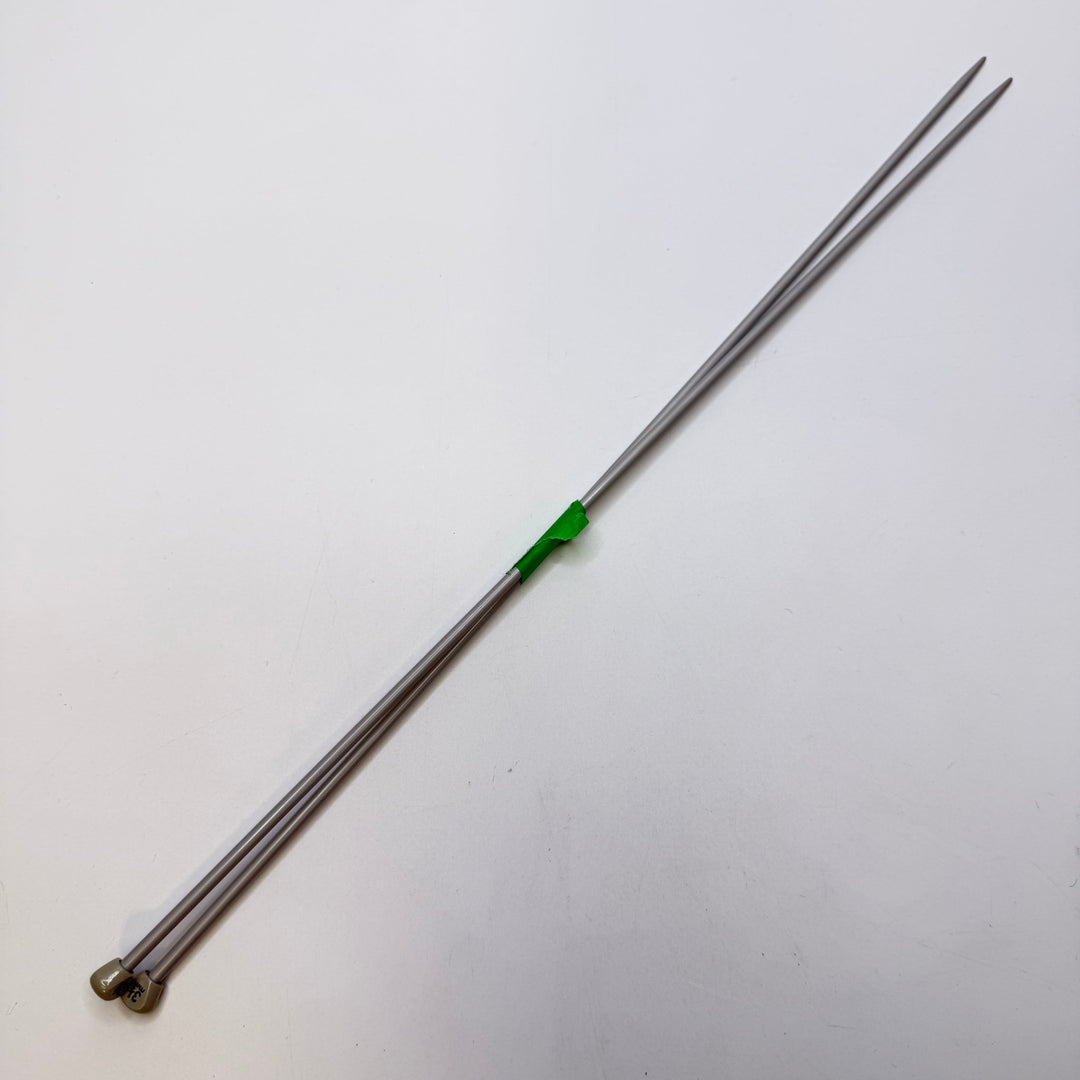 Knitting Needle Size 3 1/4 Tools - Grey - Individual - True Deadstock supplies Fabric by private - Sustainable Textile | FABCYCLE